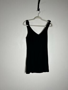 ACE HARPER The Debbie dress black slim fit Knot Tie Cocktail Mini Dress Sz 2
